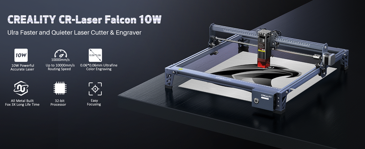 10W Laser Engraver Cutter Machine
